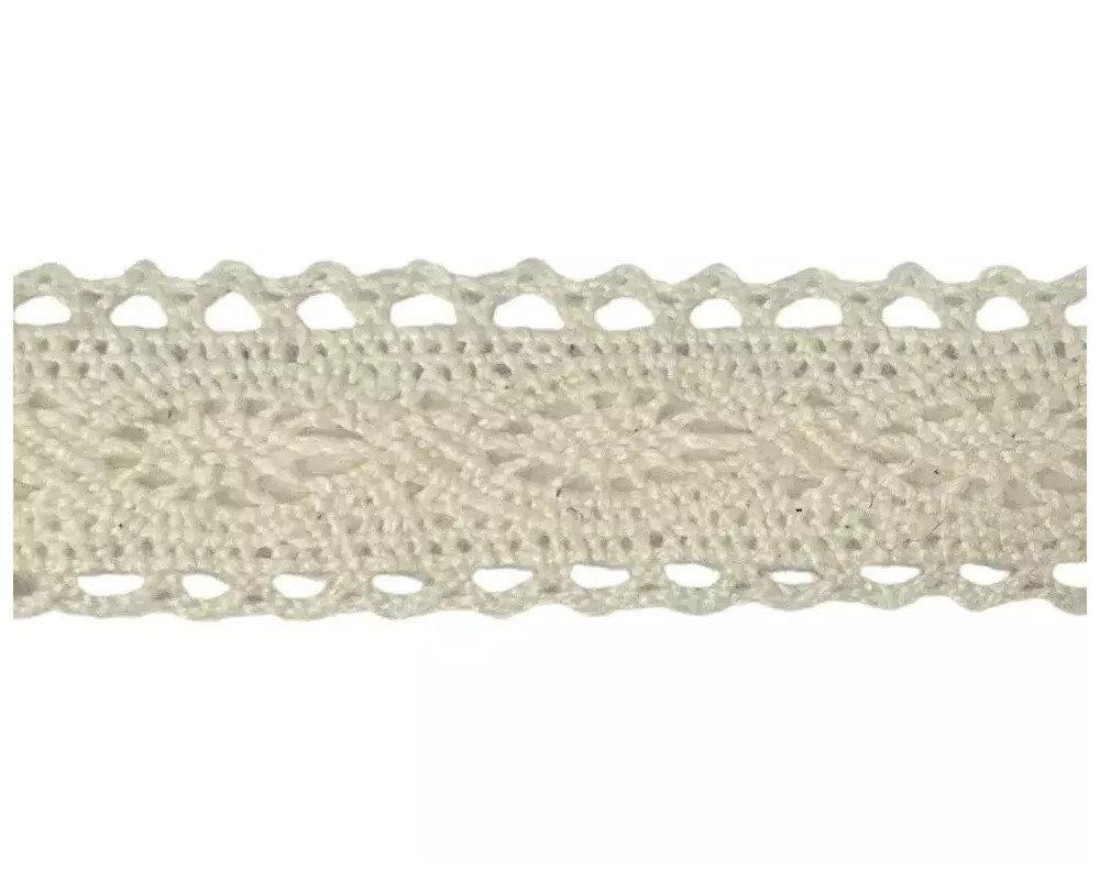 Medvilninis nėrinys su klijais 16mm - 1