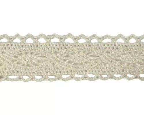 Medvilninis nėrinys su klijais 16mm - 1