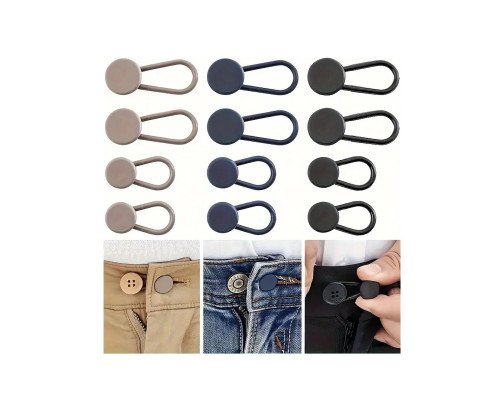 Plastic extension - waist fastener 6pcs.