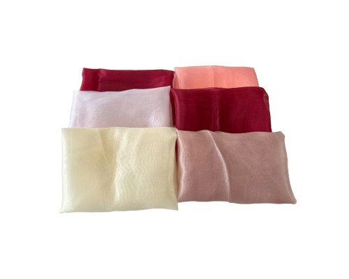 Organza tissue remnants set No 27