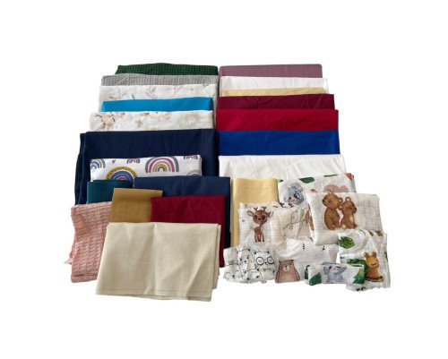 Medvilninių audinių likučių rinkinys Nr.104 - 1