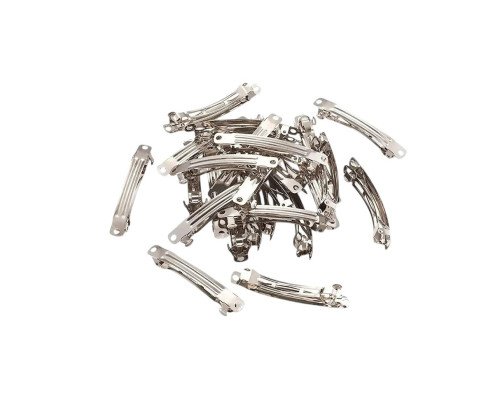 Užspaudžiami segtukai 40 x 5mm Nikelio 10vnt - 1