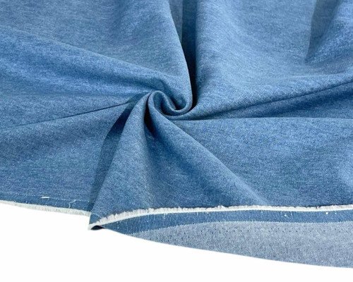 Džinsinis audinys Šviesiai mėlyna - 1