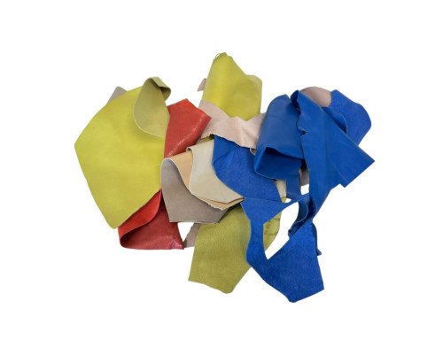 Natūralios odos atraižų rinkinys Nr.40 | 0,262kg. - 1