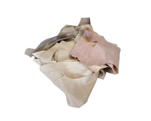 Natūralios odos atraižų rinkinys Nr.53| 0,536kg. - 1