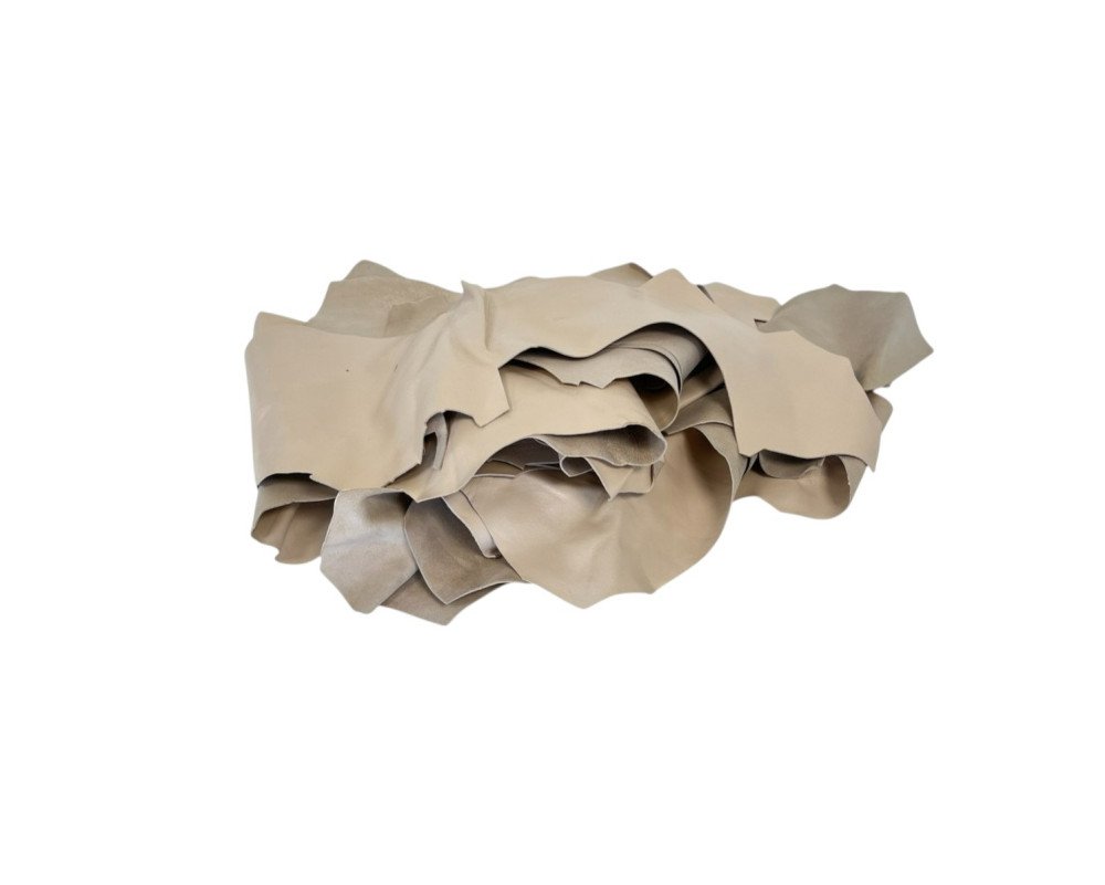 Natūralios odos atraižų rinkinys Nr.54| 0,604kg. - 1