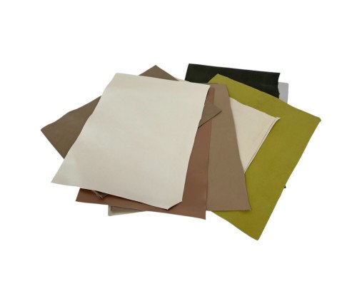 Natūralios odos atraižų rinkinys Nr.55| 0,370kg. - 1