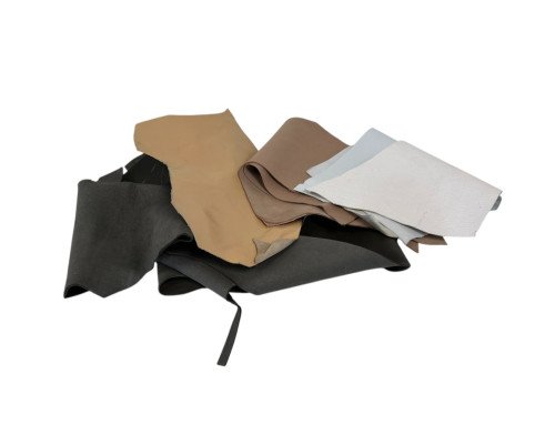 Natūralios odos atraižų rinkinys Nr.59| 0,278kg. - 1