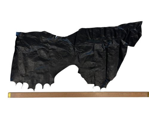 Natūrali oda rankdarbiams Juoda - 1