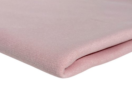 Trikotažas su pūkeliu Šviesi pelenų rožinė - 1