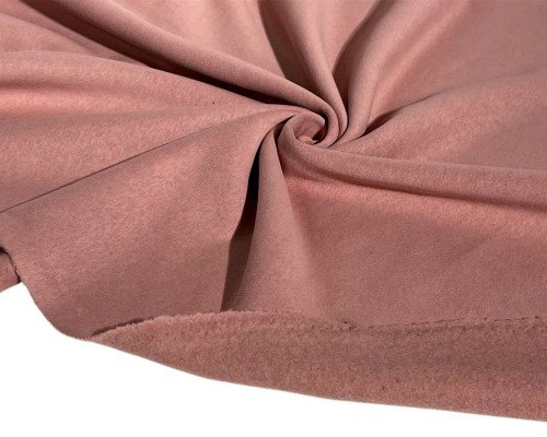 Trikotažas su pūkeliu Pelenų rožinė - 2