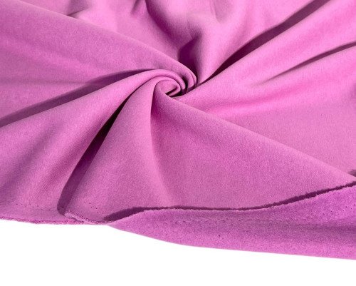 Trikotažas su pūkeliu Tamsi alyvinė - 2