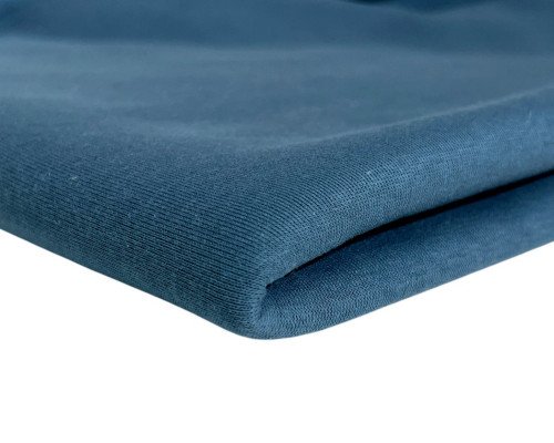 Trikotažas su pūkeliu Džinso mėlyna - 1