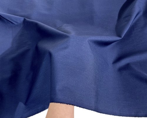 Medvilninis audinys Putinas Tamsiai mėlynas - 1