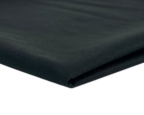 Storesnis medvilninis audinys Putinas Juodas - 1