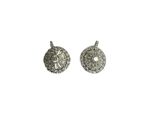 Auskarai su kristalais - 1