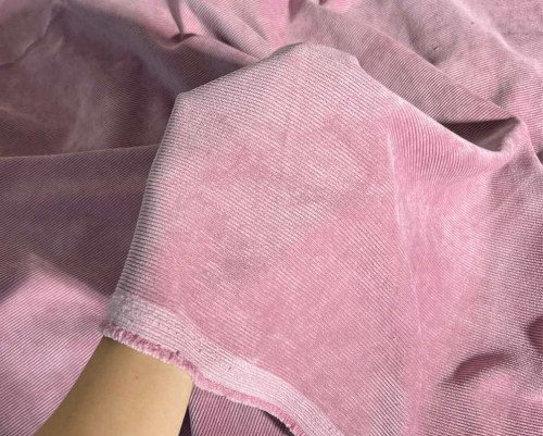 Corduroy with elastane Ash pink