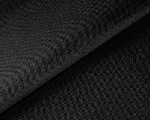 Pamušalinis audinys Juodas - 1