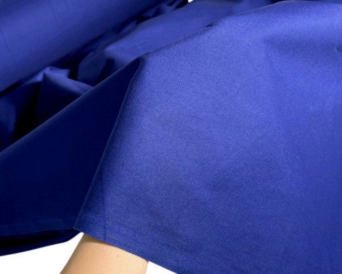 Medvilnė - drobė Tamsiai mėlyna - 2