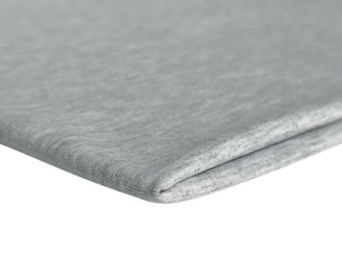 Medvilninis trikotažas (jersey) Šviesiai pilkas melanžas - 1