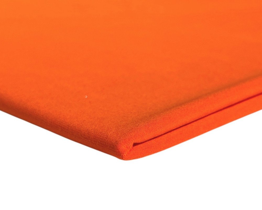 Medvilninis trikotažas (jersey) Oranžinis - 1