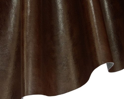 Faux leather Brown