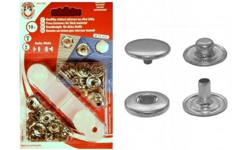 Spaudės 15mm Nikelio - 1