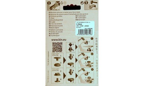 Spaudės 15mm Nikelio - 1