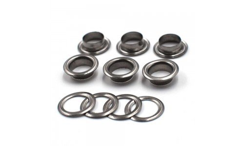 Metalinės akutės - skylutės 4mm - 1