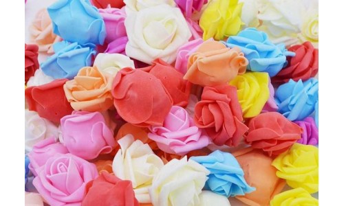 Gėlytės dekoracijoms 30mm | 14 spalvų - 1