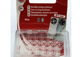 Plastic stamp 7mm.