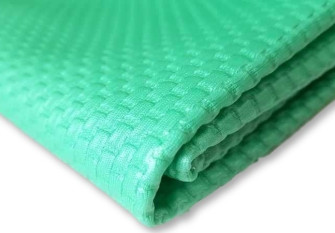 Thick textured knitted fabric Mint