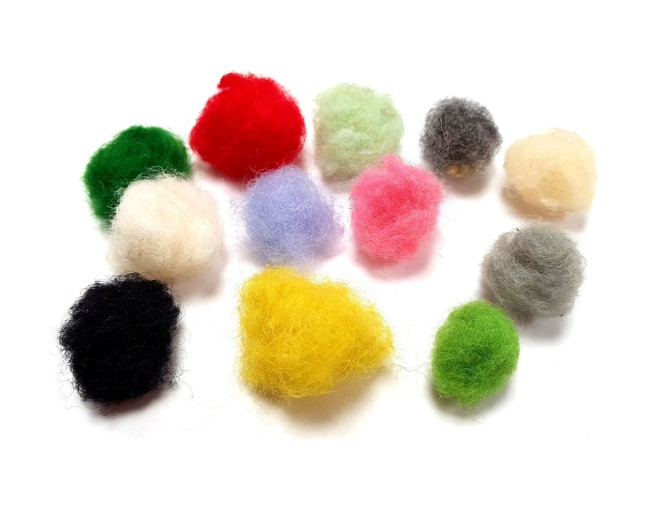 Wool for felting 25gr.