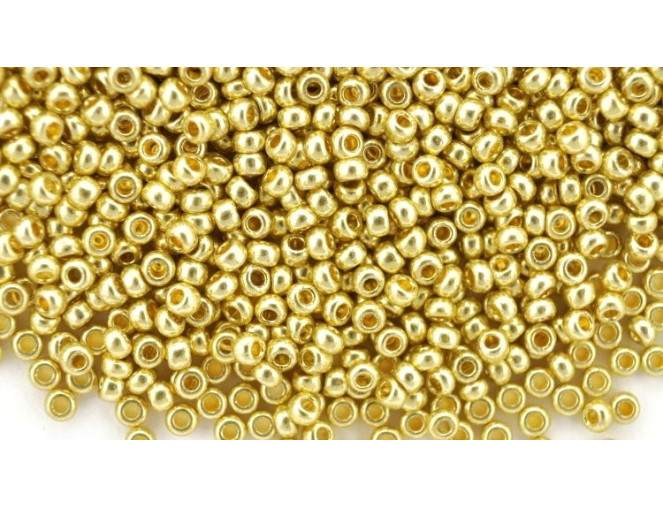 Preciosa pearl 10/0 18181 Gold