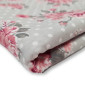 Cotton jersey Flowers with polka dots