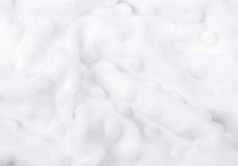 Minky fabric White