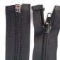 Spiral zip 140cm Black