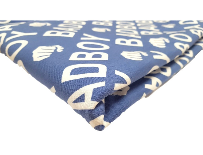 Knitted and crocheted Bad boy Blue