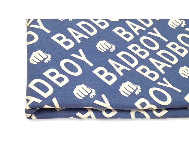 Knitted and crocheted Bad boy Blue pigiau