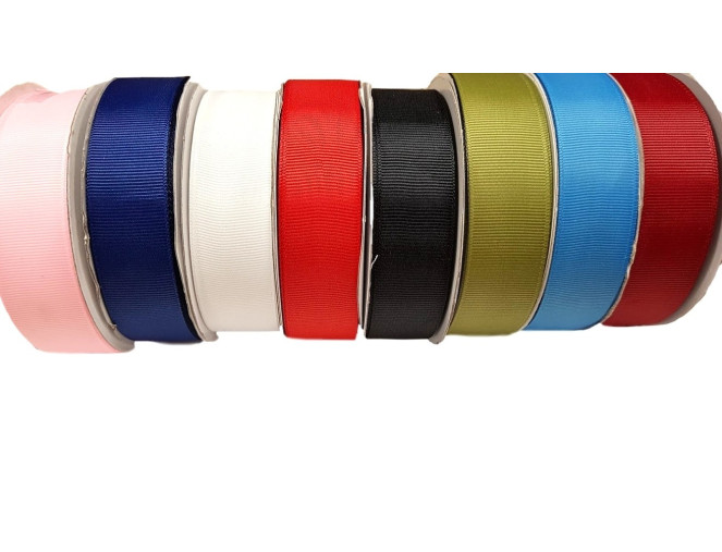 Ripsinės Juostelės 25mm | 17 spalvų