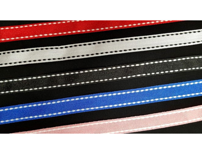 Ripsinės juostelės su krašteliu 10mm pigiau