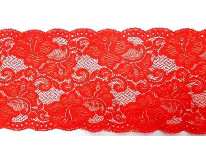 Elastic lace 170mm Red