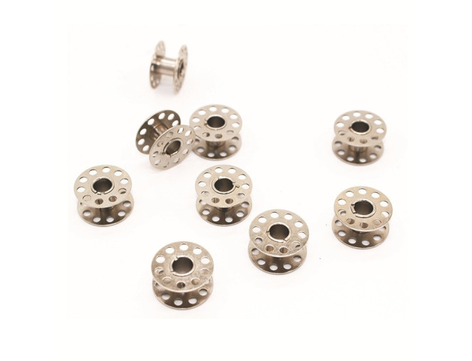 Metal coil with holes