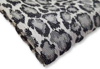 Jacquard fabric Leopard prints