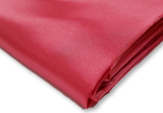 Thin satin fabric Pink