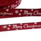 Ripsinė juostelė 16mm Merry Christmas