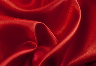 Thicker satin fabric Red