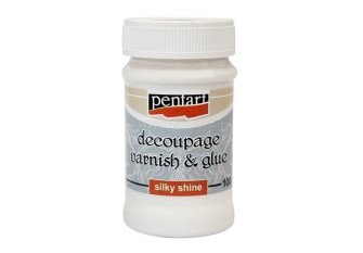 Decoupage varnish and glue