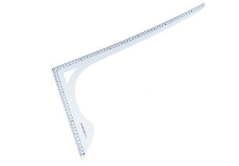 Corner lecal ruler