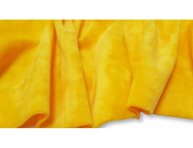 Veliūras Soft Geltonas BROKUOTAS pigiau